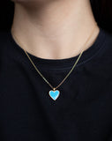 Heart Medallion Necklace