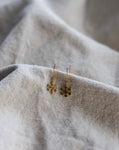 Gold Snowflake Earrings