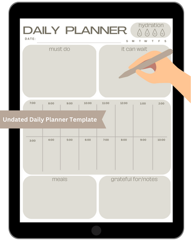 Digital Planners - Daily, Weekly, Monthly
